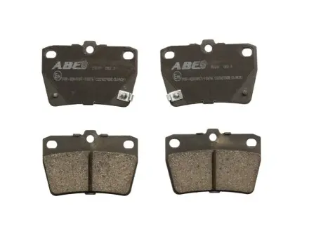 Комплект гальмівних колодок задн, CHERY TIGGO TOYOTA RAV 4 I, RAV 4 II 1.6-2.4 01.94-10.16 ABE C22027ABE Купити в Україні