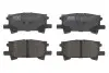 Фото Комплект гальмівних колодок задн, LEXUS RX TOYOTA HARRIER, HIGHLANDER, HIGHLANDER / KLUGER, MARK II 2.4-3.5 08.96-12.13 ABE (C22032ABEP) зображення 1