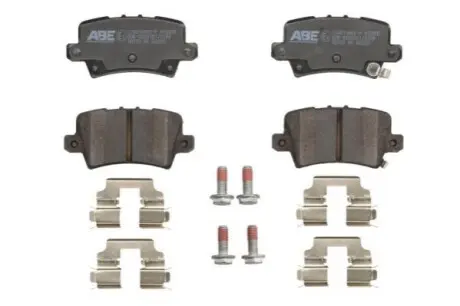 Комплект гальмівних колодок задн, HONDA CIVIC VIII, CR-V IV 1.3-2.4 09.05-12.17 ABE C24014ABEP Купити в Україні