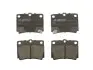 Фото Комплект гальмівних колодок задн, MITSUBISHI PAJERO II, PAJERO III, PAJERO SPORT I, PAJERO SPORT II, PAJERO SPORT III 2.4D-3.0 12.90 ABE (C25011ABE) зображення 1