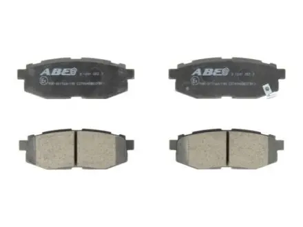 Комплект гальмівних колодок задн, SUBARU BRZ, FORESTER, IMPREZA, LEGACY V, OUTBACK, TRIBECA 1.6-3.6 11.01 ABE C27004ABE Купити в Україні