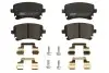 Фото Комплект гальмівних колодок задн, AUDI A3, A4 B6, A4 B7, A6 ALLROAD C6, A6 C5, A6 C6, A8 D3 BENTLEY CONTINENTAL, CONTINENTAL FLYING SPUR VW CALIFORNIA T5 CAMPER 1.8-6.0ALK 05.01-08.24 ABE (C2A004ABEP) зображення 1