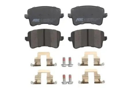 Комплект гальмівних колодок задн, AUDI A4 ALLROAD B8, A4 ALLROAD B9, A4 B7, A4 B8, A5, Q5 1.8-4.2 06.06 ABE C2A005ABEP Купити в Україні