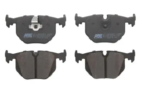 Комплект гальмівних колодок задн, BMW 3 (E46), 5 (E39), 5 (E60), 7 (E38), 7 (E65, E66, E67), X3 (E83), X5 (E53), X6 (E71, E72), Z4 (E85), Z4 (E86), Z8 (E52) 2.0-5.4 03.94-06.14 ABE C2B005ABEP Купити в Україні