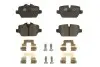 Фото Комплект гальмівних колодок задн, BMW 1 (E81), 1 (E87), 1 (E88), 1 (F20), 3 (E90), 3 (E92) MINI (R52), (R57), COUNTRYMAN (R60), PACEMAN (R61) 1.6-2.0D 06.04-10.16 ABE (C2B016ABEP) зображення 1