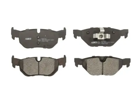 Комплект гальмівних колодок задн, BMW 1 (E81), 1 (E82), 1 (E87), 1 (E88), 3 (E90), 3 (E91), 3 (E92), 3 (E93), 3 (F30, F80), X1 (E84), X3 (F25) 1.6-3.0D 06.04-10.18 ABE C2B017ABE Купити в Україні