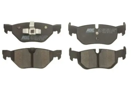 Комплект гальмівних колодок задн, BMW 1 (E81), 1 (E82), 1 (E87), 1 (E88), 3 (E90), 3 (E91), 3 (E92), 3 (E93), 3 (F30, F80), X1 (E84), X3 (F25) 1.6-3.0D 06.04-10.18 ABE C2B017ABEP Купити в Україні