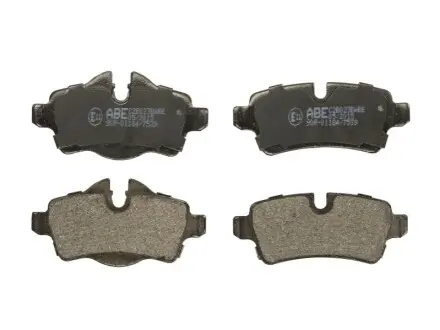 Комплект гальмівних колодок задн, MINI (R50, R53), (R52), (R56), (R57), (R58), (R59), CLUBMAN (R55), CLUBVAN (R55) 1.4-2.0D 06.01-06.15 ABE C2B023ABE Купити в Україні