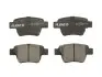 Фото Комплект гальмівних колодок задн, CITROEN C4, C4 GRAND PICASSO I, C4 I, C4 PICASSO I PEUGEOT 207, 307, 405 I, 408, PARTNER, PARTNER TEPEE 1.4-2.0D 07.88 ABE (C2C010ABE) зображення 1
