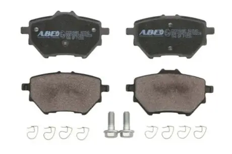 Комплект гальмівних колодок задн, ALFA ROMEO JUNIOR CITROEN BERLINGO, C4 GRAND PICASSO II, C4 III, C4 PICASSO II, C4 SPACETOURER, C4 X, GRAND C4 SPACETOURER OPEL ASTRA L 1.2-Electric 02.13 ABE C2C016ABE Купити в Україні