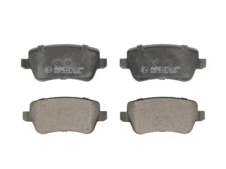 Комплект гальмівних колодок задн, FIAT CROMA 1.8-2.4D 06.05-12.11 ABE C2F011ABE Купити в Україні