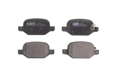 Комплект гальмівних колодок задн, FIAT 500, 500 C, 500L 0.9-1.6D 10.07 ABE C2F014ABE Купити в Україні