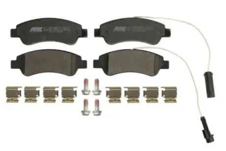 Комплект гальмівних колодок задн, CITROEN JUMPER III FIAT DUCATO OPEL MOVANO C PEUGEOT BOXER 2.0D-Electric 11.02 ABE C2F018ABEP Купити в Україні