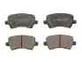 Фото Комплект гальмівних колодок задн, VOLVO S60 II, S80 II, V60 I, V60 II, V70 II, V70 III, XC60 I, XC70 I, XC70 II FORD GALAXY II, GALAXY MK II, MONDEO IV, MONDEO V, S-MAX 1.5-4.4 01.01-12.21 ABE (C2G019ABE) зображення 1
