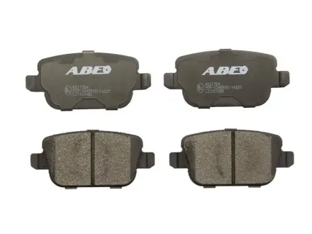 Комплект гальмівних колодок задн, FORD MONDEO IV LAND ROVER FREELANDER 2 2.0/2.2D 10.06-10.14 ABE C2I003ABE Купити в Україні