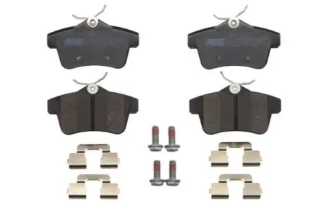 Комплект гальмівних колодок задн, DS DS 4, DS 5 CITROEN C4 I, C4 II, DS4, DS5 FIAT TIPO PEUGEOT 3008, 3008 I, 3008 II, 308, 308 I, 5008, 5008 I, 5008 II, 508 I, 508/KOMBI, RCZ 1.2-2.2D 06.09 ABE C2P007ABEP Купити в Україні