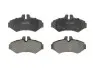 Фото Комплект гальмівних колодок задн, MERCEDES G (W461), G (W463), SPRINTER 2-T (B901, B902), SPRINTER 3,5-T (B909), SPRINTER 3-T (B903), SPRINTER 4-T (B904) VW LT 28-35 II 2.0-Electric 09.89 ABE (C2W009ABE) зображення 1