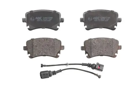 Комплект гальмівних колодок задн, AUDI A4 B6, A4 B7, A4 B8, A6 ALLROAD C6, A6 C5, A6 C6, A8 D3 VW CALIFORNIA T5 CAMPER, CALIFORNIA T6 CAMPER, MULTIVAN T5, MULTIVAN T6 1.9D-Electric 02.97-08.24 ABE C2W023ABE Купити в Україні
