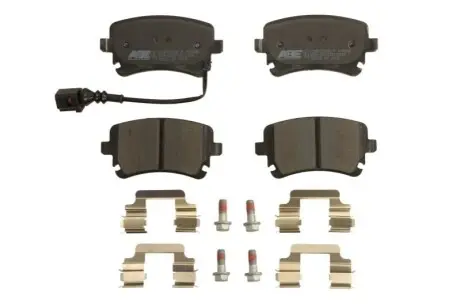 Комплект гальмівних колодок задн, AUDI A4 B6, A4 B7, A4 B8, A6 ALLROAD C6, A6 C5, A6 C6, A8 D3 VW CALIFORNIA T5 CAMPER, CALIFORNIA T6 CAMPER, MULTIVAN T5, MULTIVAN T6 1.9D-Electric 02.97-08.24 ABE C2W023ABEP Купити в Україні
