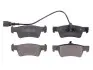 Фото Комплект гальмівних колодок задн, VW CALIFORNIA T5 CAMPER, MULTIVAN T5, TOUAREG, TRANSPORTER T5 1.9D-3.2 01.03-08.15 ABE (C2W027ABE) зображення 1