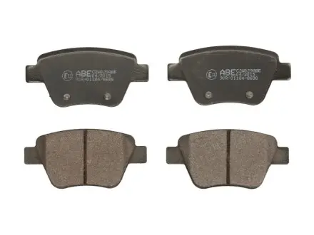 Комплект гальмівних колодок задн, AUDI A1, A3 SEAT ALTEA, ALTEA XL, LEON SKODA OCTAVIA II, OCTAVIA III, SUPERB II, YETI VW BEETLE, CADDY, CADDY III, EOS, GOLF IV 1.0-3.6 02.98-12.20 ABE C2W029ABE Купити в Україні