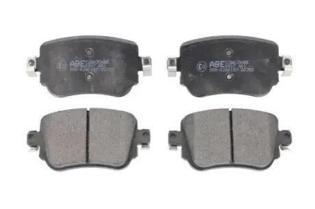Комплект гальмівних колодок задн, AUDI A1, A1 CITY CARVER, A3, Q3, TT SEAT ALHAMBRA, LEON, LEON SC, LEON SPORTSTOURER, LEON ST SKODA KODIAQ I, OCTAVIA III, OCTAVIA IV 1.0-Electric 05.10 ABE C2W035ABE Купити в Україні