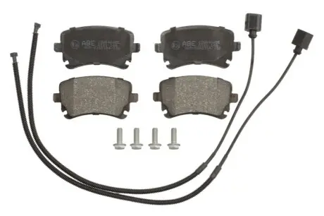 Комплект гальмівних колодок задн, AUDI A4 B6, A4 B7, A4 B8, A6 ALLROAD C6, A6 C5, A6 C6, A8 D3 BENTLEY CONTINENTAL VW PHAETON 2.0-6.0 12.97-07.18 ABE C2W040ABE Купити в Україні