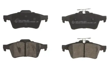 Комплект гальмівних колодок задн, VOLVO C30, C70 II, S40 II, S80 II, V40, V50 CADILLAC BLS CHEVROLET VECTRA CITROEN C4 I, C5 II, C5 III FIAT CROMA FORD C-MAX, C-MAX II 1.0-Electric 02.98 ABE C2X013ABE Купити в Україні