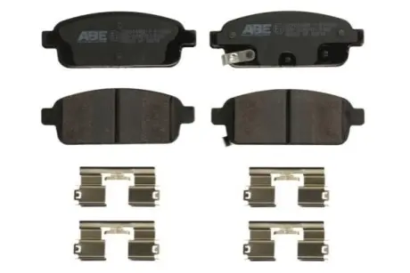 Комплект гальмівних колодок задн, CHEVROLET AVEO, CRUZE, ORLANDO, TRAX, VOLT OPEL AMPERA, ASTRA J, ASTRA J GTC, CASCADA, MOKKA / MOKKA X, ZAFIRA C 1.3D-2.0D 05.09 ABE C2X014ABEP Купити в Україні