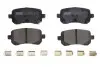 Фото Комплект гальмівних колодок задн, CHRYSLER GRAND VOYAGER V, TOWN & COUNTRY, VOYAGER V DODGE GRAND, JOURNEY FIAT FREEMONT JEEP CHEROKEE VW ROUTAN 2.0D-4.0 06.07 ABE (C2Y024ABEP) зображення 1