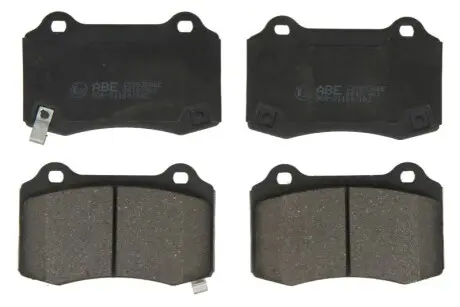 Комплект гальмівних колодок задн, DS DS 3 CHEVROLET CAMARO CHRYSLER 300C DODGE CHALLENGER, CHARGER HYUNDAI GENESIS JEEP GRAND CHEROKEE, GRAND CHEROKEE II 1.6-Electric 04.99 ABE C2Y033ABE Купити в Україні