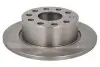 Фото Диск тормозной (задний) Skoda Octavia III 17-(253x10) (с покрытием) (полный) (с отверстиями)) ABE (C4S000ABE) изображение 1