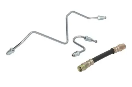 Гальмівний шланг гнучкий задн Лів (M10x1/M10x1/M10x1) PEUGEOT 207 1.4-1.6D 02.06-12.15 ABE C85122ABE Купити в Україні