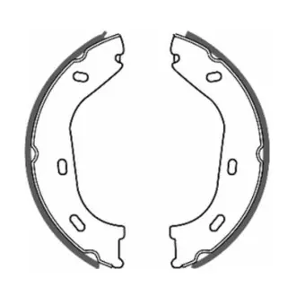 Гальмівна колодка MERCEDES /8 (W114), /8 (W115), 123 (C123), 123 (W123), 123 T-MODEL (S123), CABRIOLET (W111, W112), COUPE (W111, W112), HECKFLOSSE (W110), HECKFLOSSE (W111 1.9-6.8 06.59-06.91 ABE CRM000ABE Купити в Україні