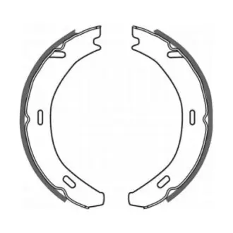 Фото Комплект колодок стоянкових гальм ABE (CRM002ABE) зображення 1
