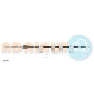 Фото Трос стоянкового гальма ADRIAUTO (060203) зображення 1