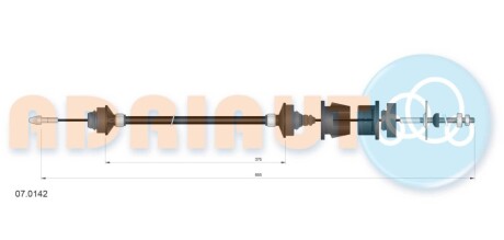 Трос зчеплення ADRIAUTO 070142