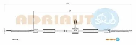 Автозапчасть ADRIAUTO 1102511