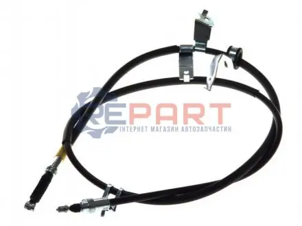 Трос стояночного гальма задн Прав (1810мм/1810мм) MAZDA 5 1.6D-2.3 02.05 ADRIAUTO 220285