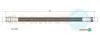 Фото PEUGEOT Тормозной шланг задний.307/308/3008 Citroen C2/C3/C4 ADRIAUTO (35.1257) изображение 1