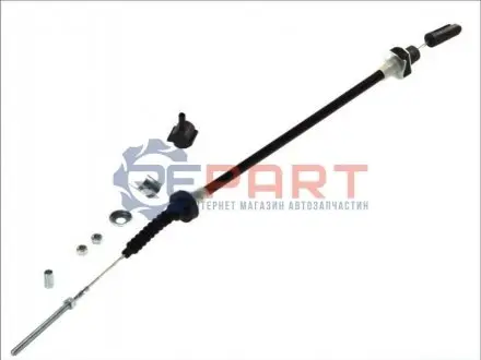 Трос зчеплення (610мм/285мм) VW POLO, POLO CLASSIC, POLO II 1.0-1.4D 09.82-09.94 ADRIAUTO 550145 Купити в Україні