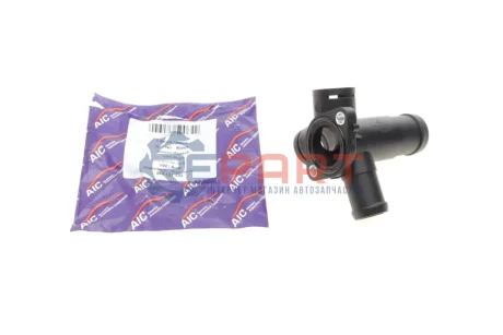 Фланець системи охолодження VW Caddy I 1.6 82-92/T3 1.7D/T4 1.9D 84-03 AIC 50064 Купити в Україні