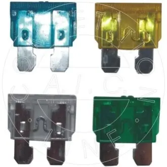 Комплект запобіжників (стандарт) 5A/7,5A/25A/30A/10A/15A/20A) (10шт) AIC 55645