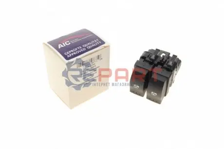 Кнопка склопідіймача (L) Renault Scenic/Clio/Laguna 03- (подвійна) AIC 58875 Купити в Україні