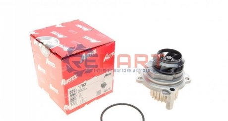 Водяной насос Caddy III/Octavia/Golf IV/V/Passat/Polo 1.6/2.0 97- - (06B121011, 06B121011A, 06B121011B) AIRTEX 1703