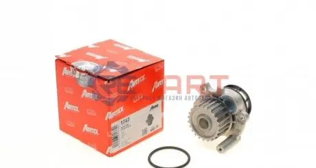 Помпа води VW Golf V/VI/Audi A4/A6 2.0 TFSI 04-12 AIRTEX 1743 Купити в Україні