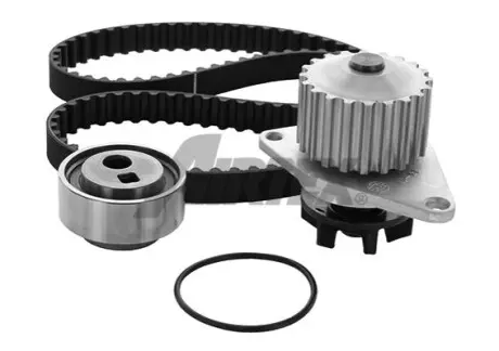 Фото 1 — Насос води + комплект зубчатого ремня AIRTEX (WPK121203) Фото Насос води + комплект зубчатого ремня AIRTEX (WPK121203) зображення 1