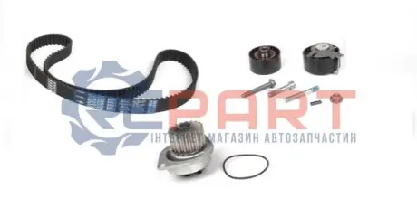 Комплект ГРМ + помпа Citroen Berlingo/C3/Peugeot 206/301 1.6 00- (25.4x134z) (замінено на KP35581XS) AIRTEX WPK160001 Купити в Україні