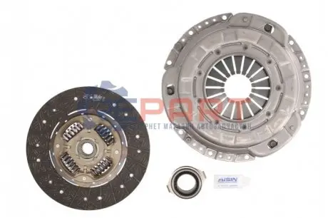 Комплект зчеплення з підшипником (з наж. диском, 250мм) FORD RANGER MAZDA B-SERIE, MPV I 2.5D 05.96-11.06 AISIN KZ091 Купити в Україні