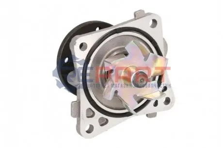 Помпа води Mitsubishi Colt 1.1/1.3/1.5 04-12/Lancer VIII 1.5-1.6 08-/Citroen C4 1.6 12- (R/B)(6 лоп) AISIN WESM01B Купити в Україні